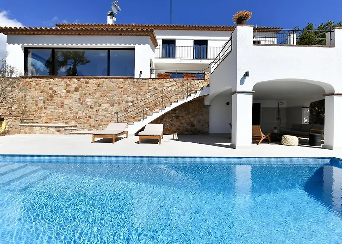 Villa With Seaview At Platja D'Aro 12P